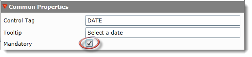 DATEPICKMandatory