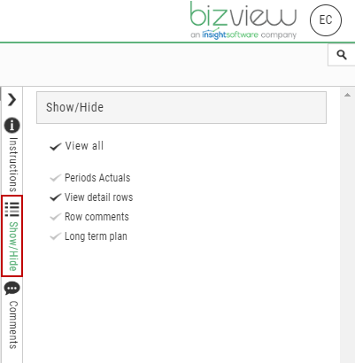 showhideinput